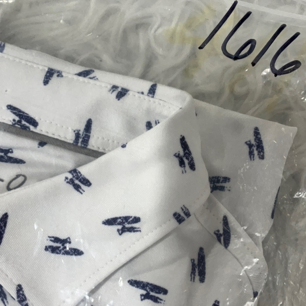 JOHNNIE-O Polo shirt logo print embroidered on left sleeve “1992 bird ” men S - Picture 9 of 10